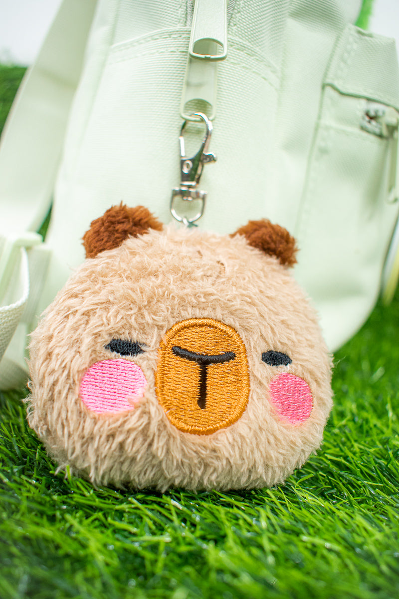Theo The Capybara Handmade Keychain