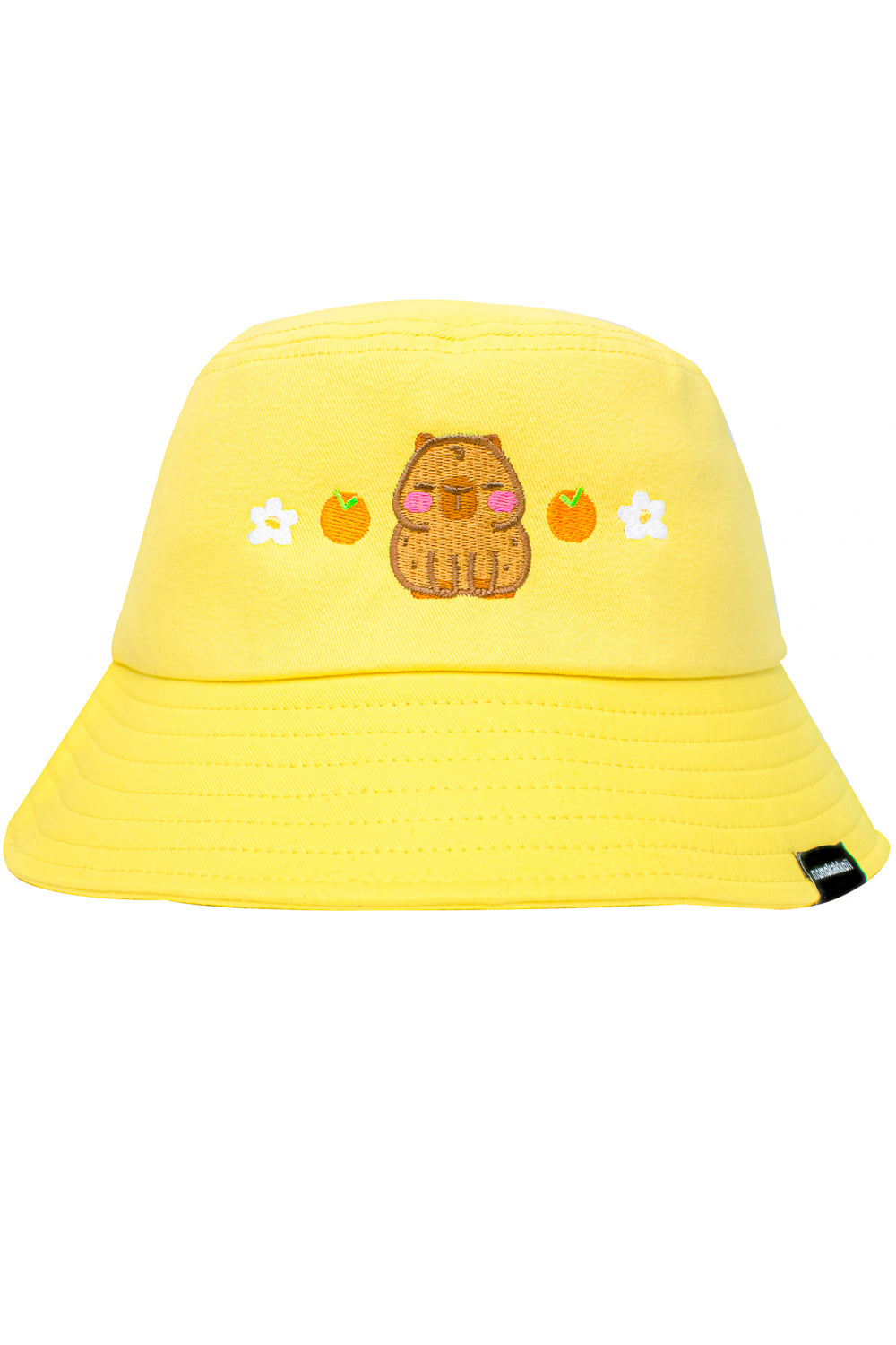 Theo The Capybara Embroidered Bucket Hat
