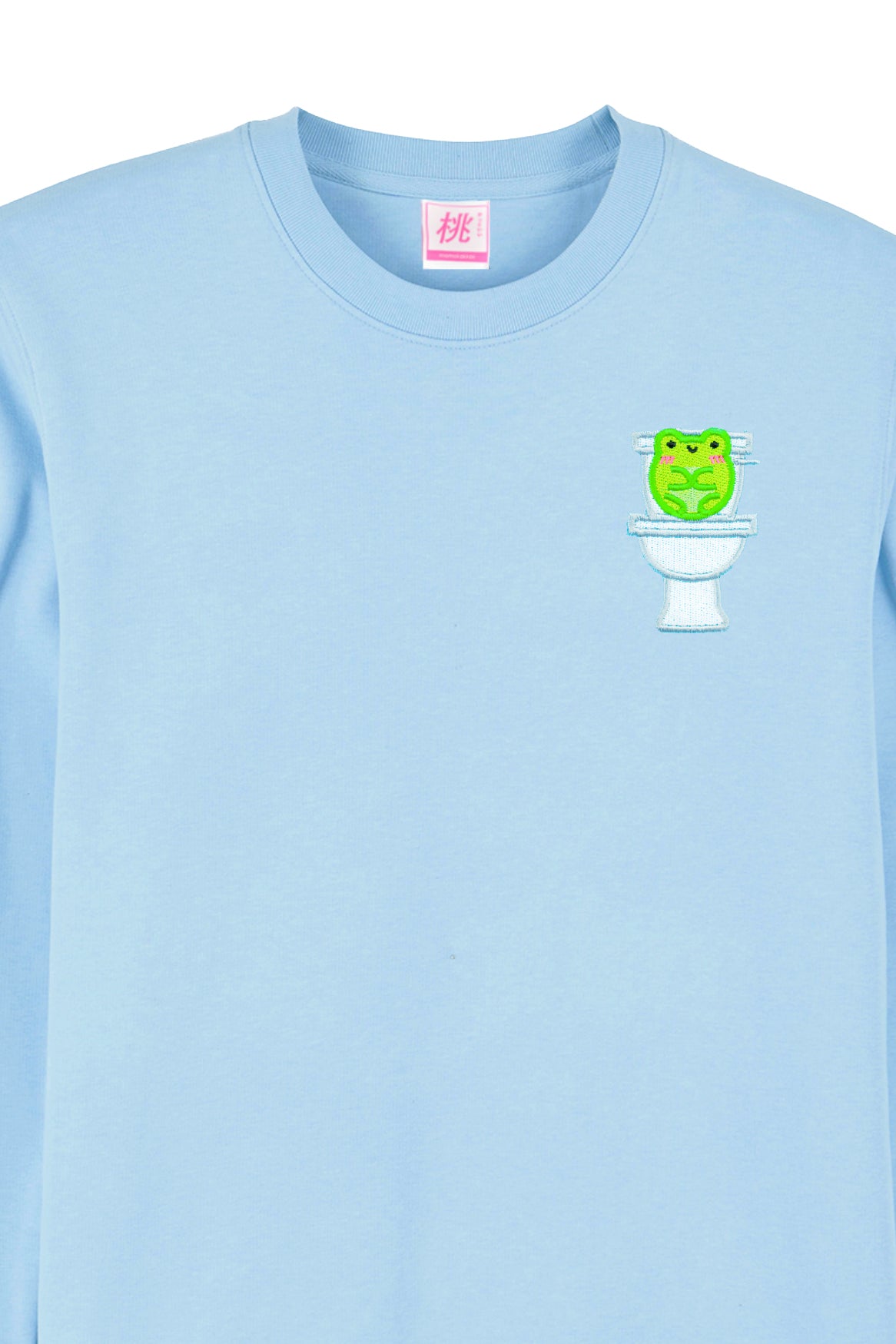 Organic Cotton Toilet Albert Embroidered Sweatshirt