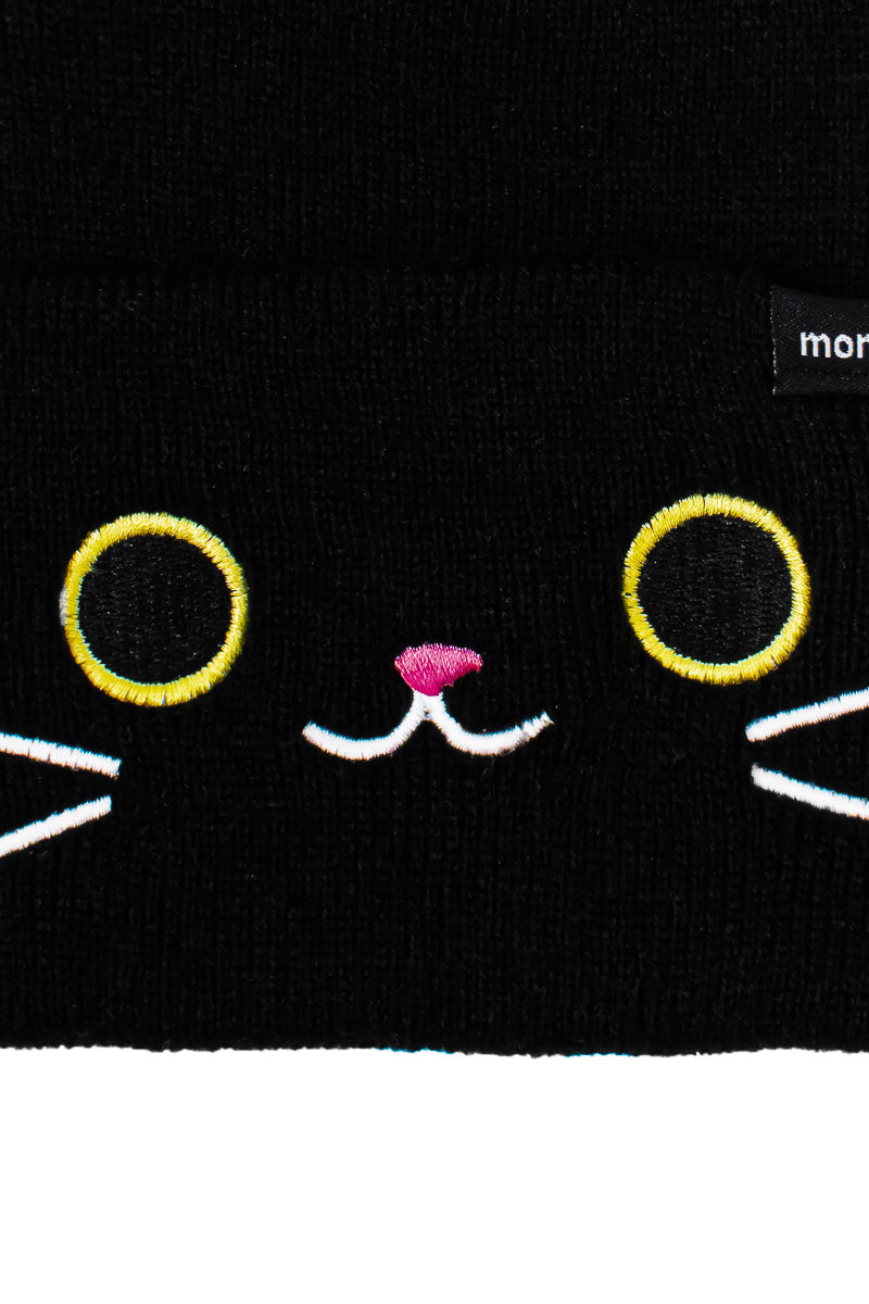 Umi The Cat Embroidered Beanie