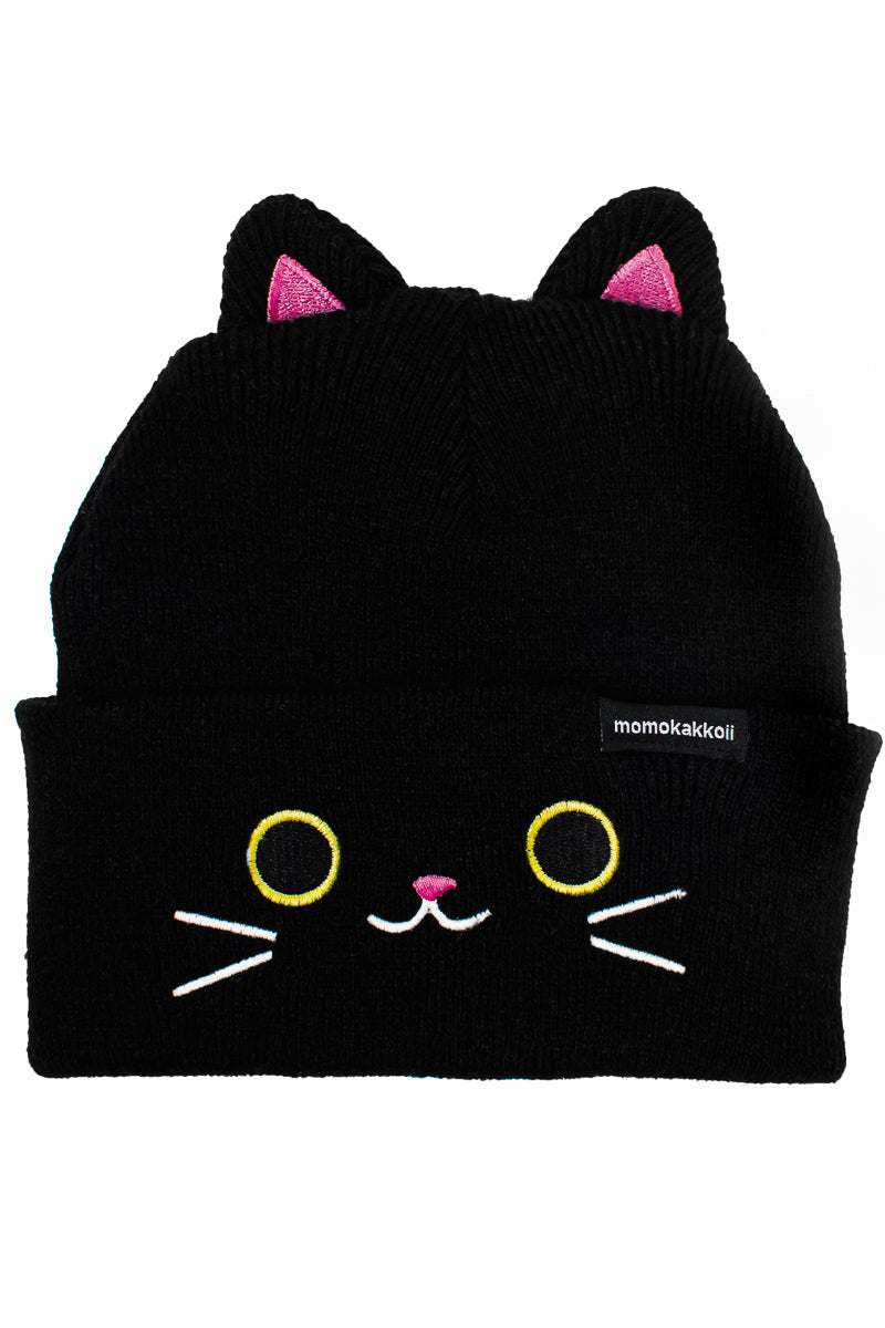 Umi The Cat Embroidered Beanie