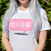Speech Bubble Pixel Art T-shirt - Momokakkoii