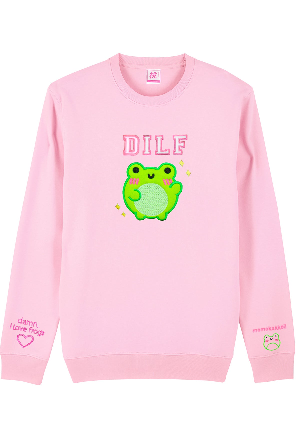 Organic Cotton Damn I Love Frogs Sweatshirt