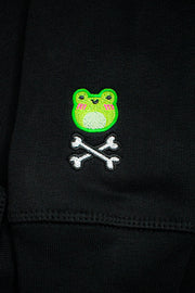 Organic Cotton Skull Albert Embroidered Sweatshirt - Momokakkoii