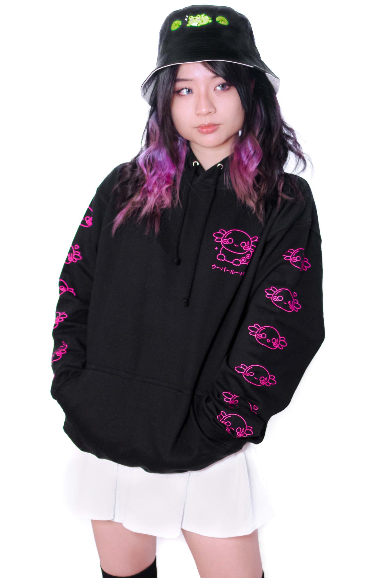 Xoxi the Axolotl Ultimate Hoodie - Momokakkoii
