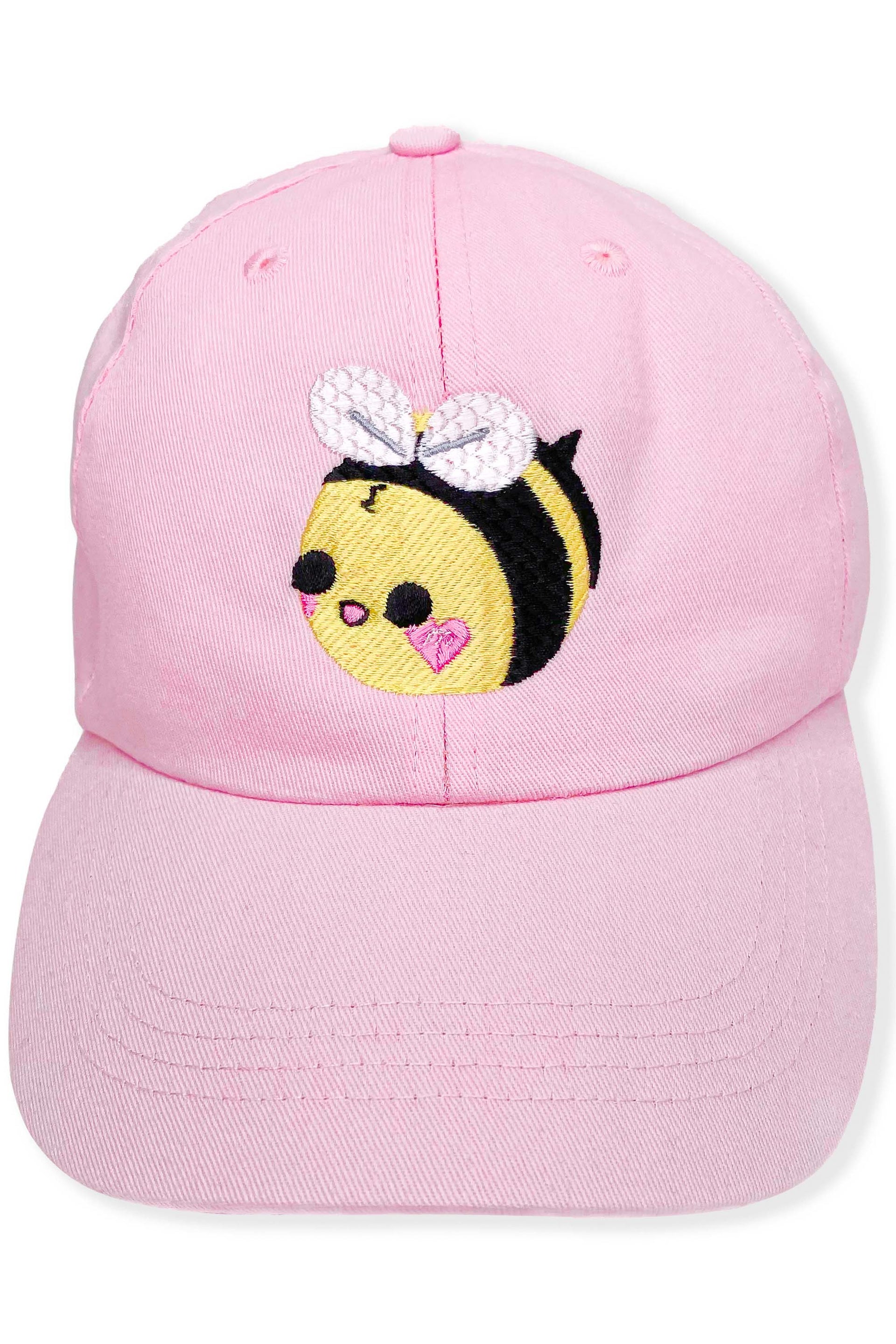 Bibi the Bee Embroidered Cap - Momokakkoii