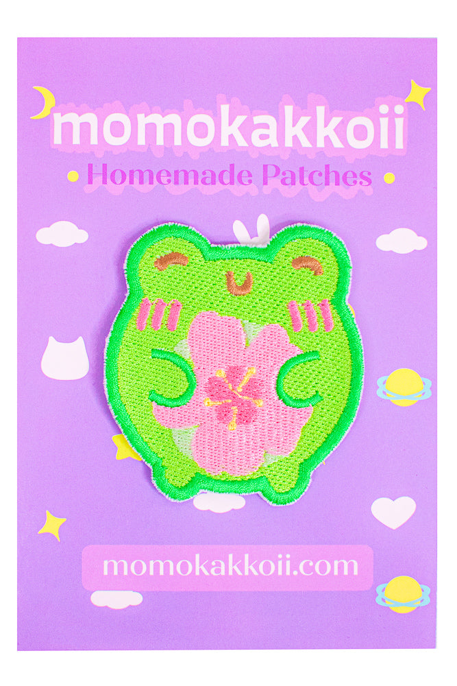 Cherry Blossom Albert Embroidered Patch