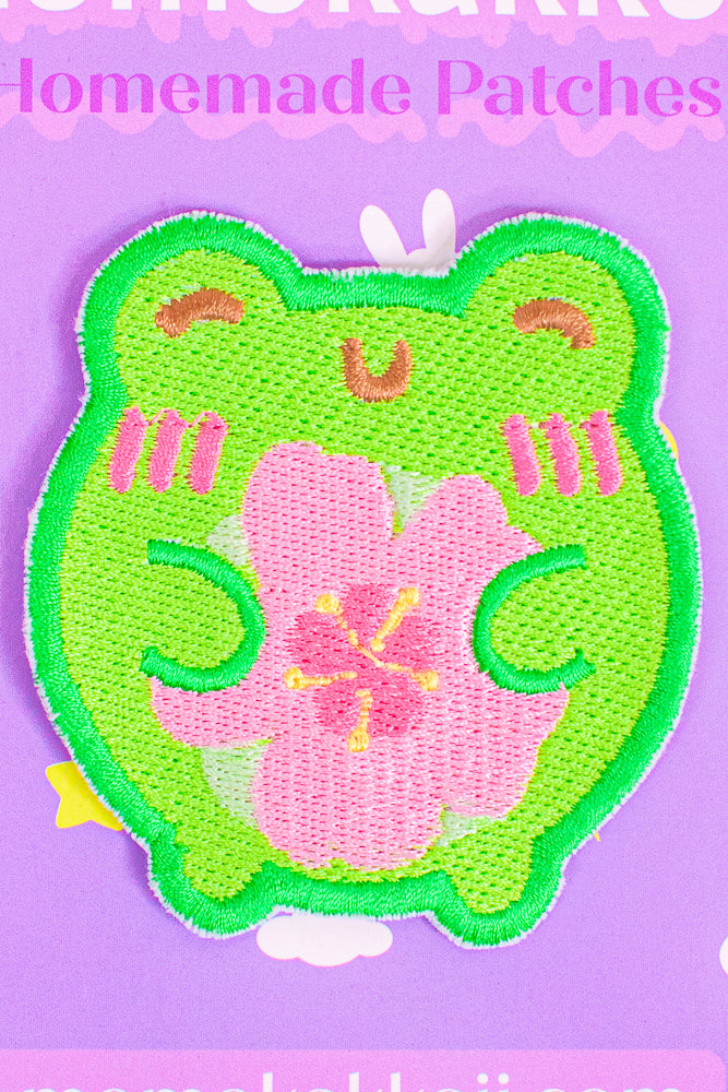 Cherry Blossom Albert Embroidered Patch