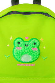 Fluffy Albert Embroidered Backpack - Momokakkoii