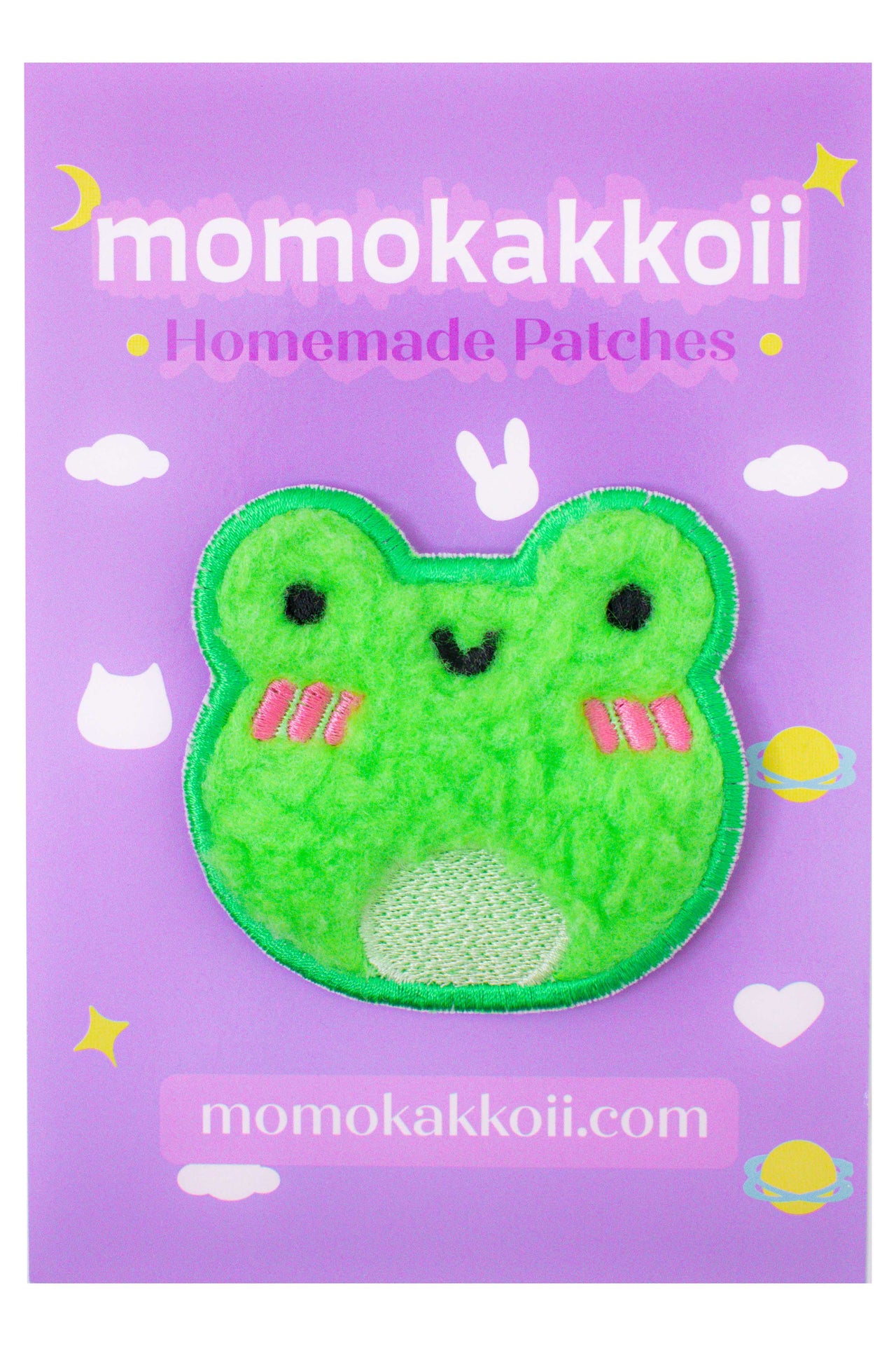 Fluffy Albert Adorable Embroidered Patch - Momokakkoii