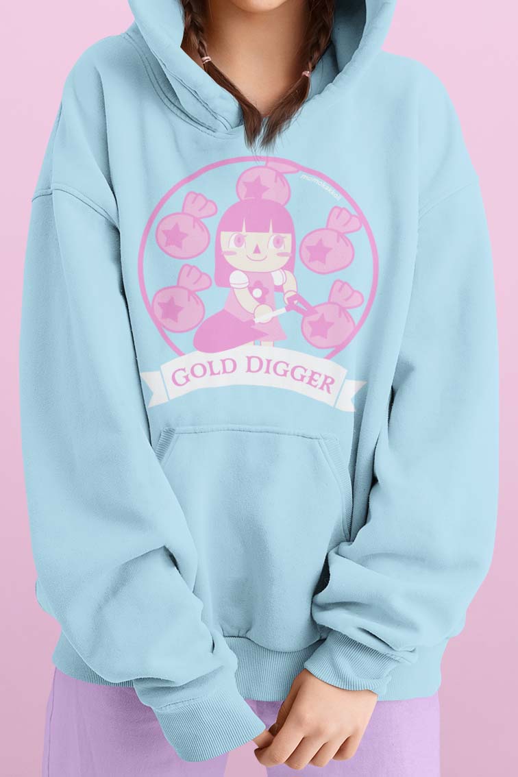 Gold Digger AC Villager Hoodie - Momokakkoii