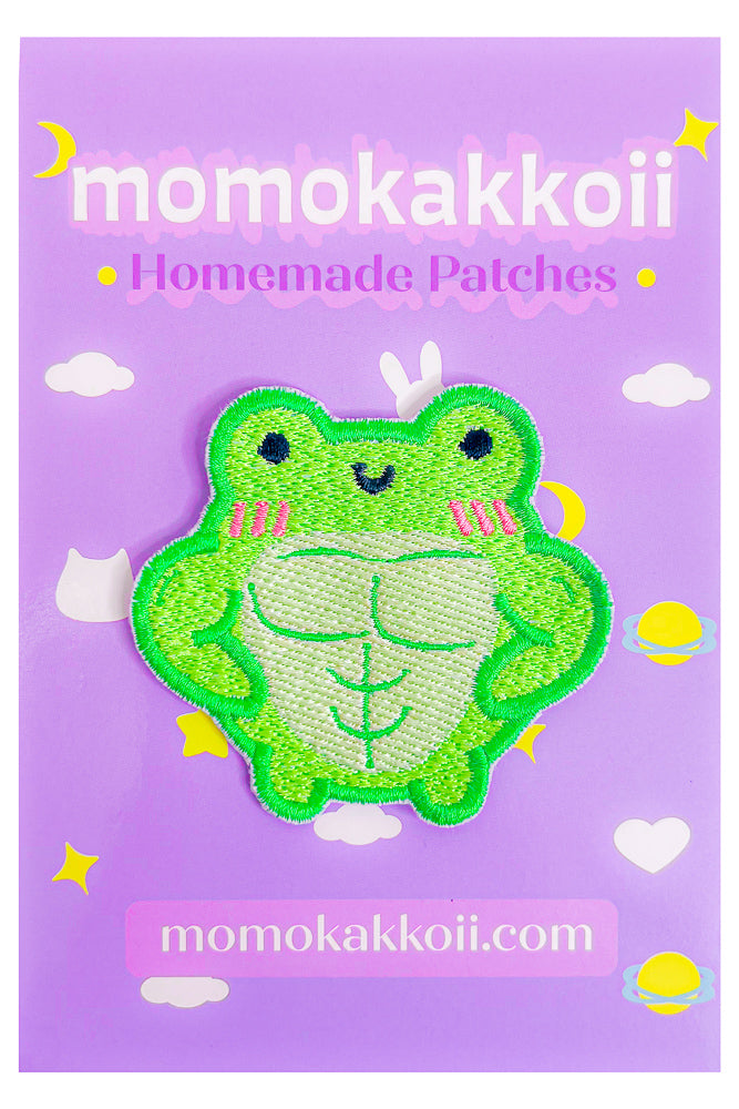 Mighty Albert Handmade Embroidered Patch