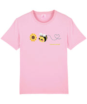 Organic Cotton Bee Embroidered T-Shirt - Momokakkoii