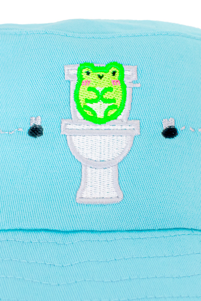 Toilet Albert Embroidered Bucket Hat
