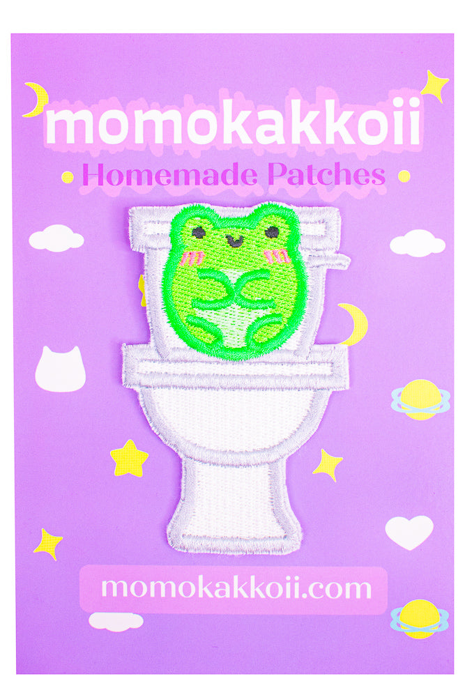 Toilet Albert Embroidered Patch