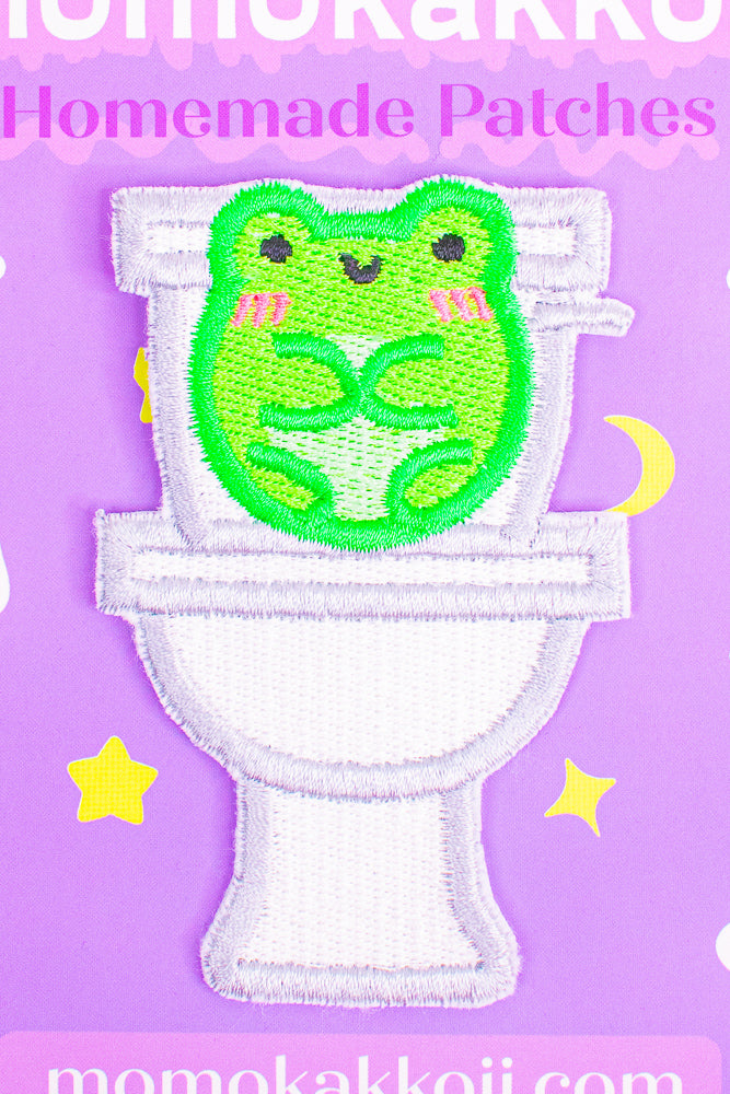 Toilet Albert Embroidered Patch